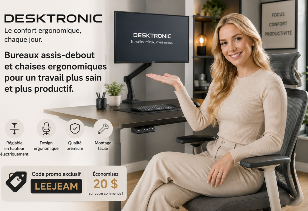 Avis Desktronic France 2026 – Pourquoi les bureaux ergonomiques Desktronic séduisent de plus en plus de professionnels